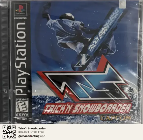 Trick'n Snowboarder PlayStation, NTSC box front