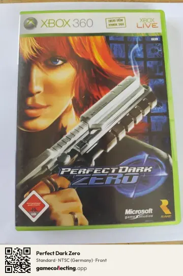 Perfect Dark Zero Xbox 360, Germany box front