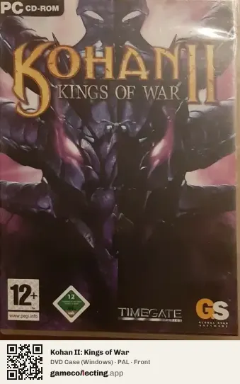 Kohan II: Kings of War Computer, PAL box front