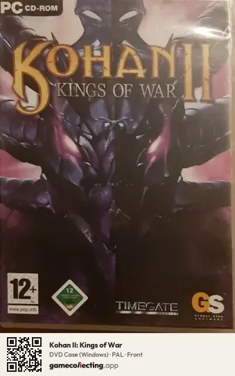 Kohan II: Kings of War Computer, PAL box front