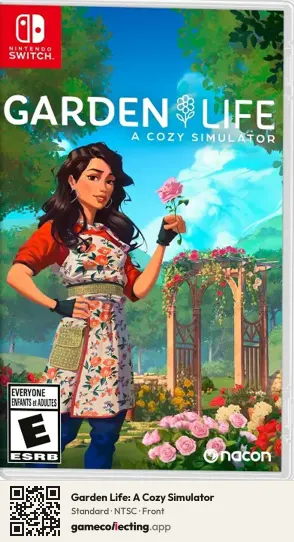 Garden Life: A Cozy Simulator Nintendo Switch, NTSC box front