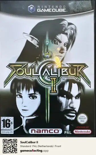 SoulCalibur II Nintendo GameCube, Netherlands box front