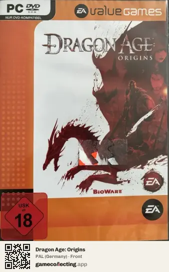 Dragon Age: Origins Computer, Germany box front