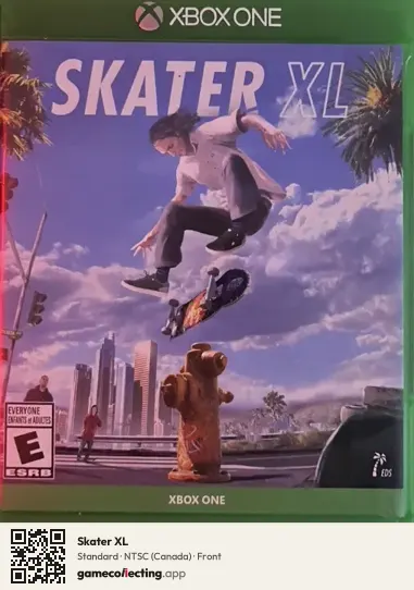 Skater XL Xbox One, Canada box front