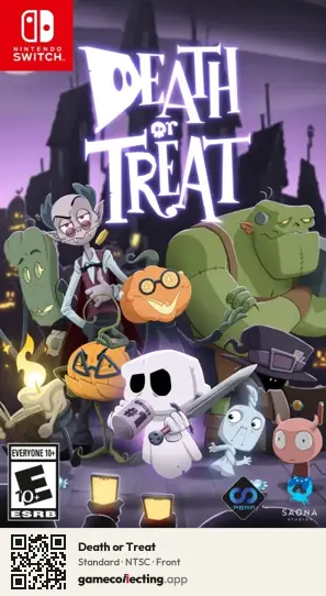 Death or Treat Nintendo Switch, NTSC box front