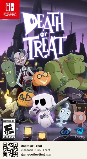 Death or Treat Nintendo Switch, NTSC box front