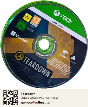 Teardown Xbox Series X, PAL disc