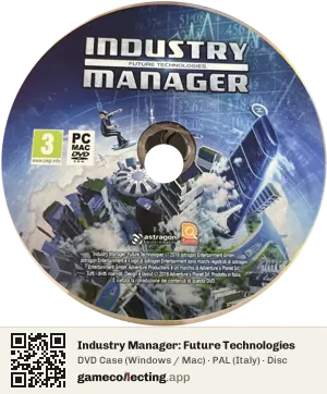 Industry Manager: Future Technologies Computer, PAL disc