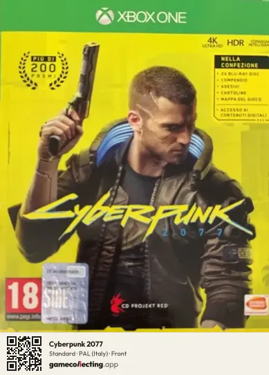 Cyberpunk 2077 Xbox One, Italy box front