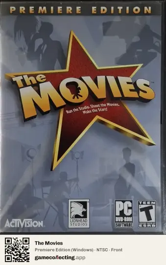 The Movies Computer, NTSC box front