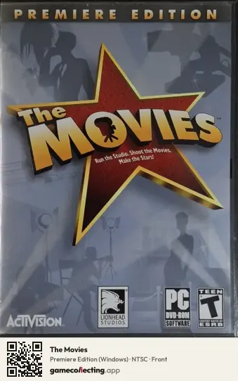 The Movies Computer, NTSC box front