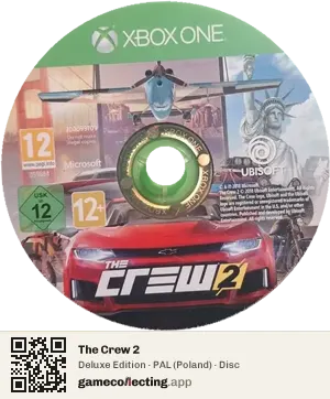 The Crew 2 Xbox One, PAL disc