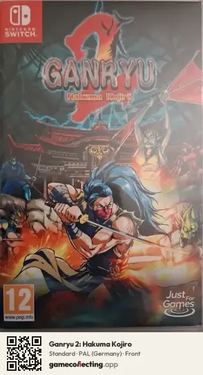 Ganryu 2: Hakuma Kojiro Nintendo Switch, Germany box front