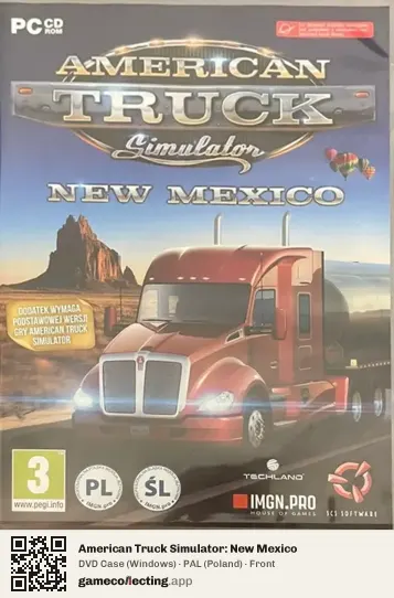 American Truck Simulator: New Mexico Computer, Poland box front