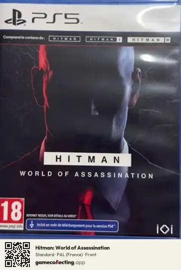 Hitman: World of Assassination PlayStation 5, France box front
