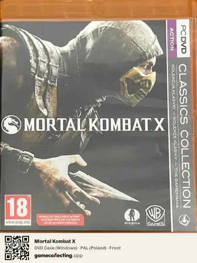 Mortal Kombat X Computer, Poland box front
