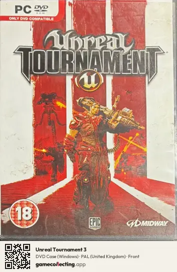 Unreal Tournament 3 Computer, United Kingdom box front