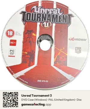 Unreal Tournament 3 Computer, PAL disc