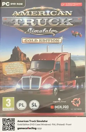 American Truck Simulator Computer, Poland box front