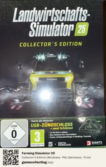Farming Simulator 25 Computer, Germany box front