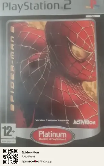 Spider-Man PlayStation 2, PAL box front
