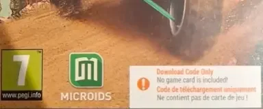 ATV Drift & Tricks, the PEGI square on its front