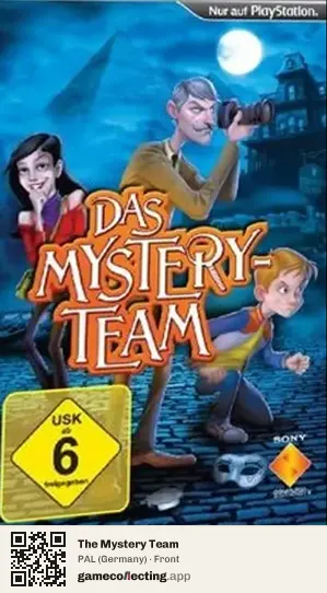The Mystery Team PlayStation Portable, Germany box front