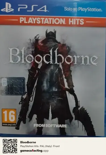 Bloodborne PlayStation 4, Italy box front