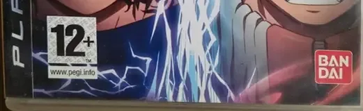 Naruto: Ultimate Ninja Storm, the PEGI square on its front