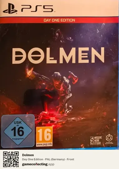 Dolmen PlayStation 5, Germany box front