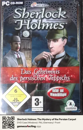 Sherlock Holmes: The Mystery of the Persian Carpet Computer, Germany box front