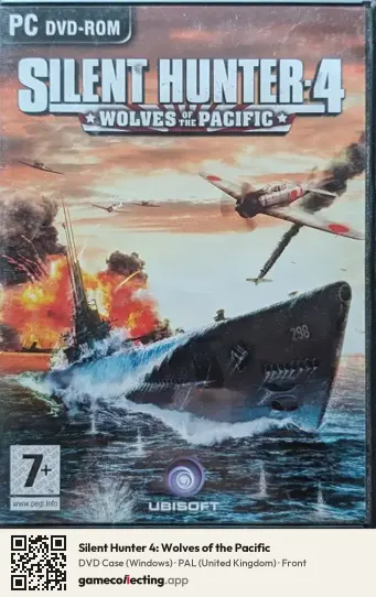 Silent Hunter 4: Wolves of the Pacific Computer, United Kingdom box front