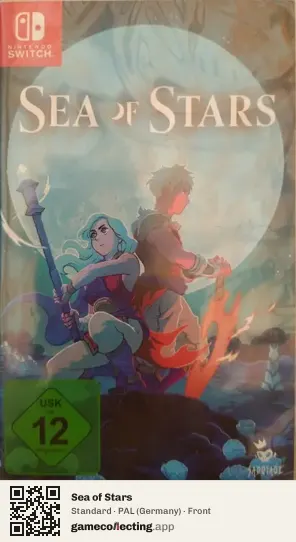 Sea of Stars Nintendo Switch, Germany box front