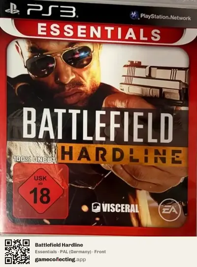 Battlefield Hardline PlayStation 3, Germany box front