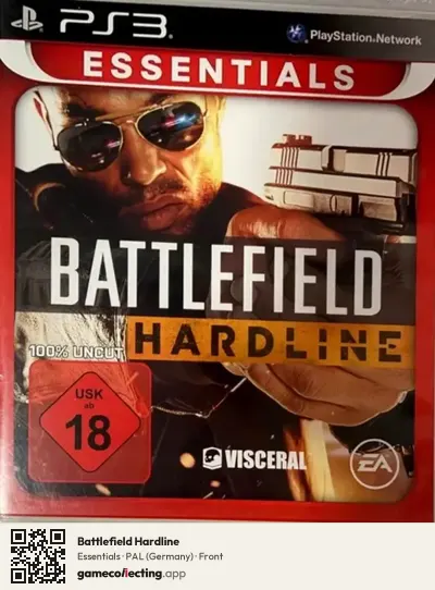 Battlefield Hardline PlayStation 3, Germany box front