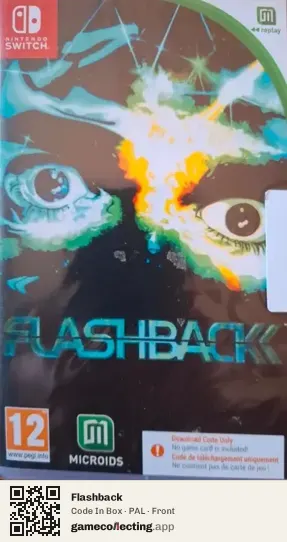 Flashback Nintendo Switch, PAL box front