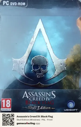 Assassin's Creed IV: Black Flag Computer, PAL box front