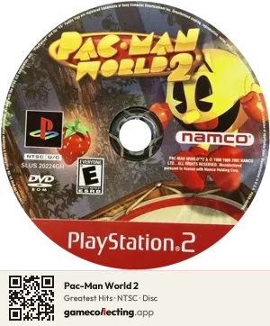 Pac-Man World 2 PlayStation 2, NTSC disc