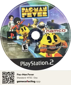 Pac-Man Fever PlayStation 2, NTSC disc
