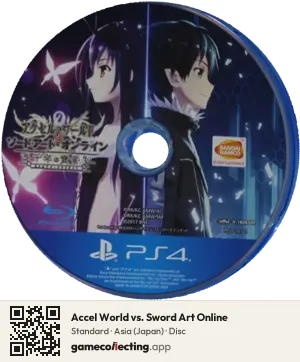 Accel World vs. Sword Art Online PlayStation 4, Asia disc