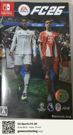 EA Sports FC 26 Nintendo Switch, Asia box front
