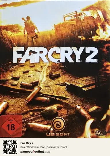 Far Cry 2 Computer, Germany box front