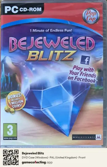 Bejeweled Blitz Computer, United Kingdom box front