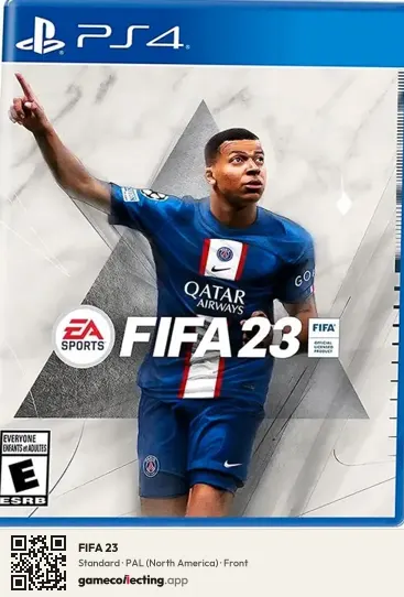 FIFA 23 PlayStation 4, North America box front