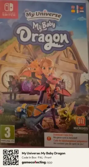 My Universe: My Baby Dragon Nintendo Switch, PAL box front