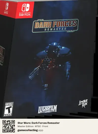 Star Wars: Dark Forces Remaster Nintendo Switch, NTSC box front