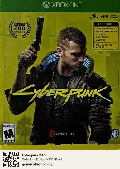 Cyberpunk 2077 Xbox One, NTSC box front