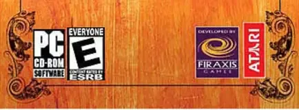 Sid Meier's Pirates! (2004), the ESRB box on its front