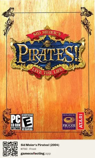 Sid Meier's Pirates! (2004) Computer, NTSC box front