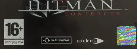Hitman: Contracts, the PEGI square on its front